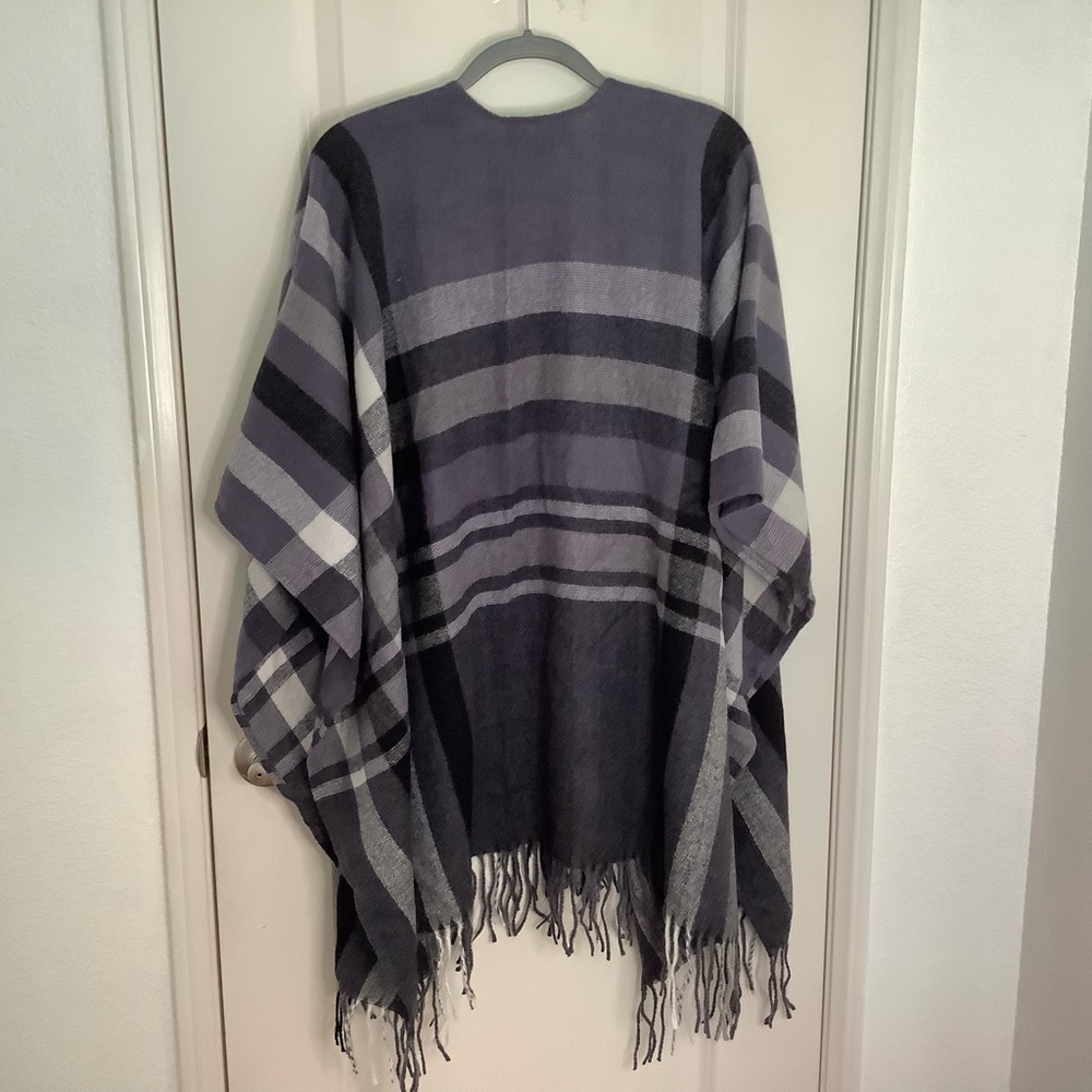 NWT New Banana Republic Women's Cashmere Blend Blanket Wrap Scarf - Picture 6 of 8